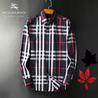 fashion chemise burberry polo new coton red line